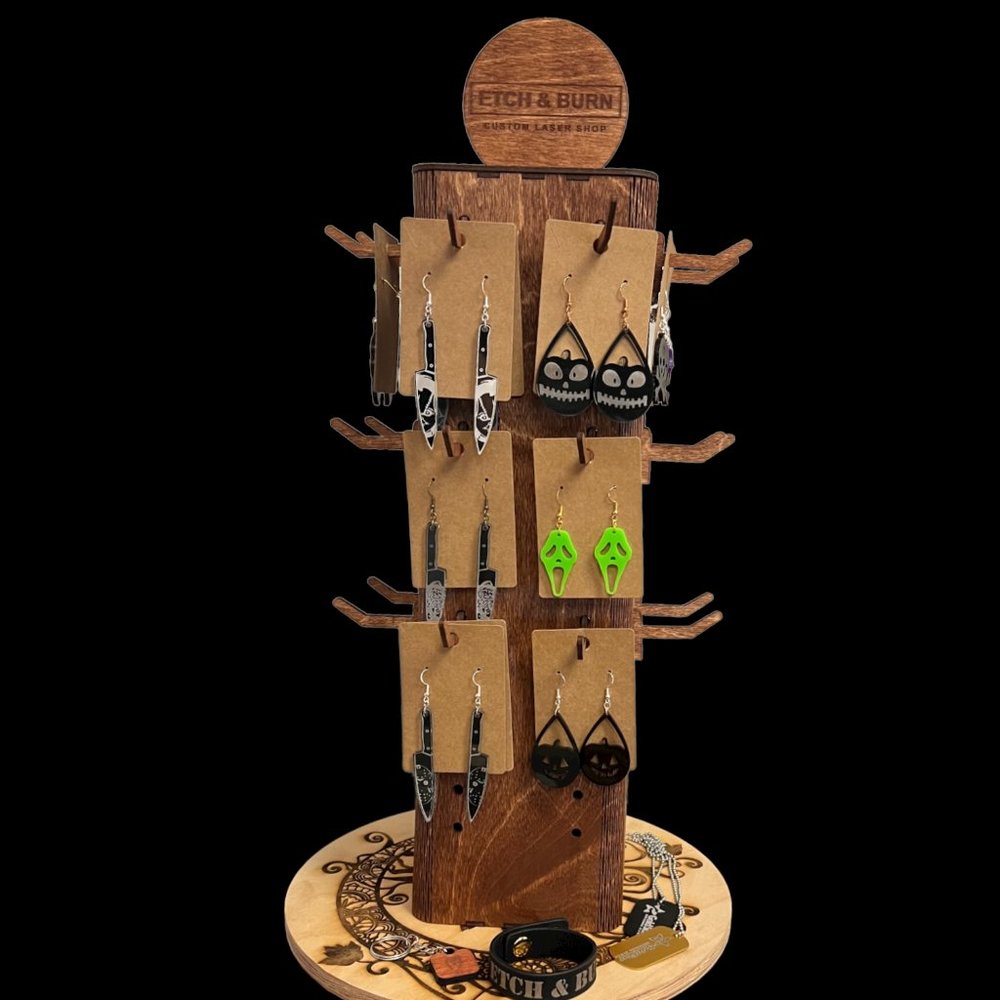 Rotating Jewelry Display Stand